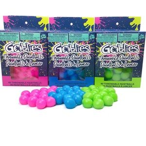 Goblies | Throwable Paint Balls | 3 Boxes | In Box New